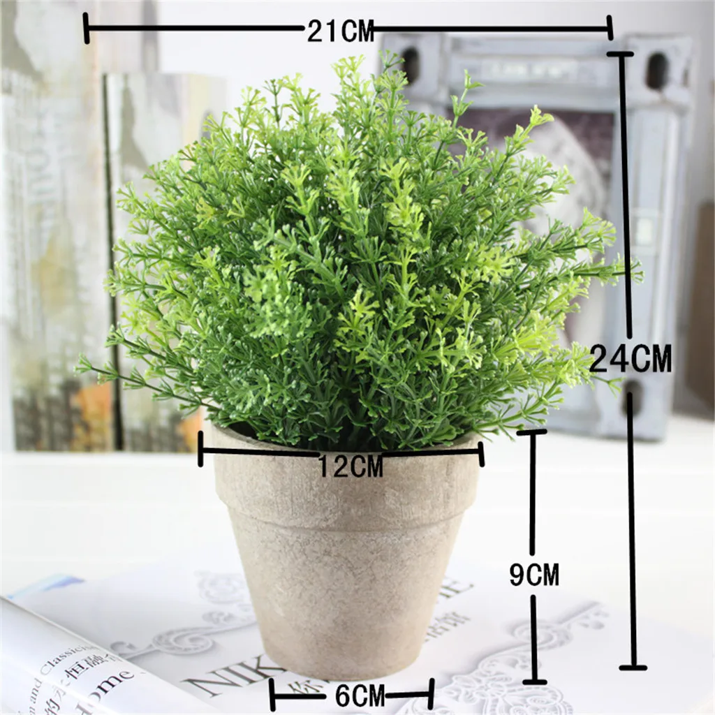 

Simulation Potted Plants Green Creative Home Decorations Ornaments Garden Accessory Home Decoration Arrangement Living Room