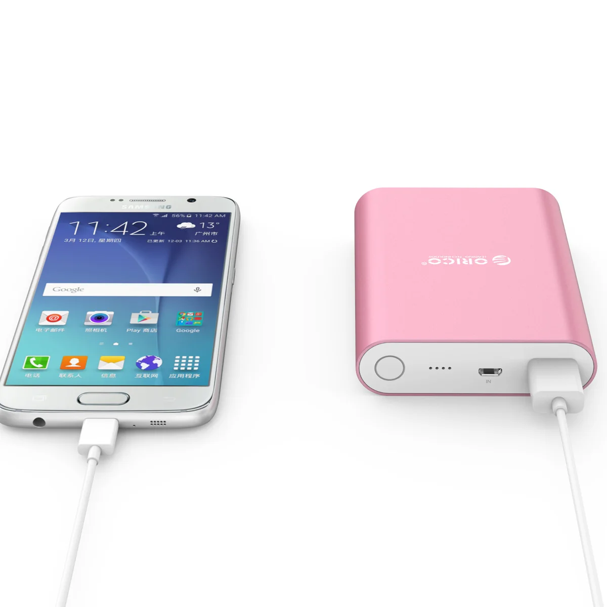 ORICO 10400 мА/ч QC2.0 быстрой зарядки Power Bank быстрое зарядное устройство портативное