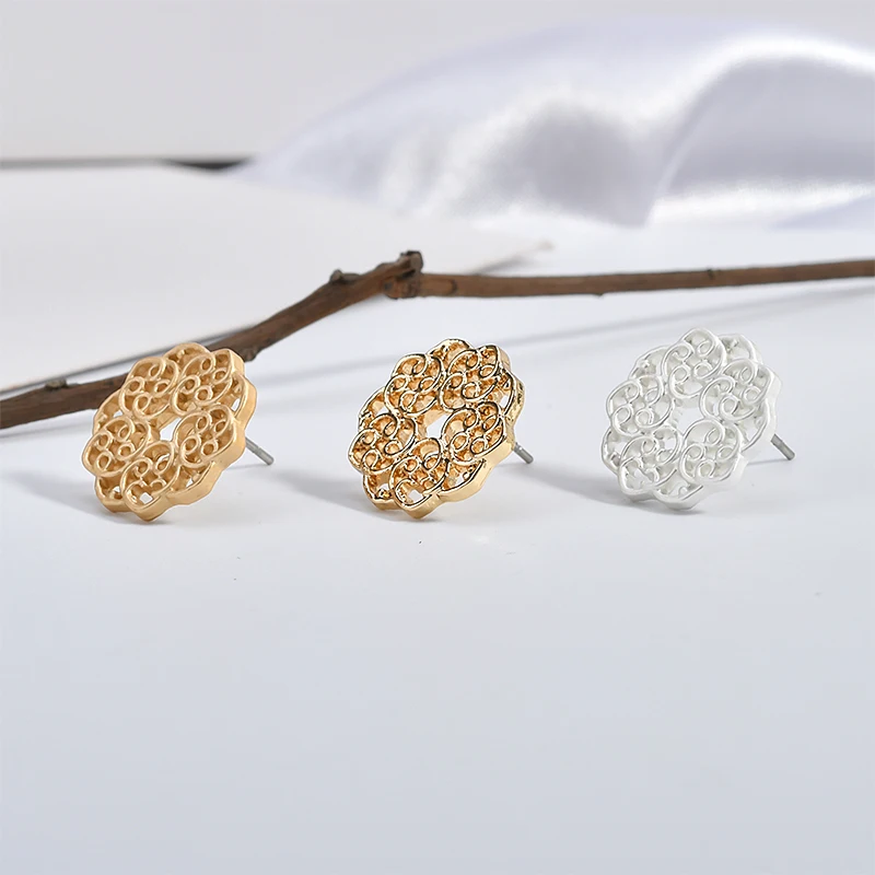 Ouemey аксессуары ручной работы из Золотого Сплава модные серьги-Крючки с модным