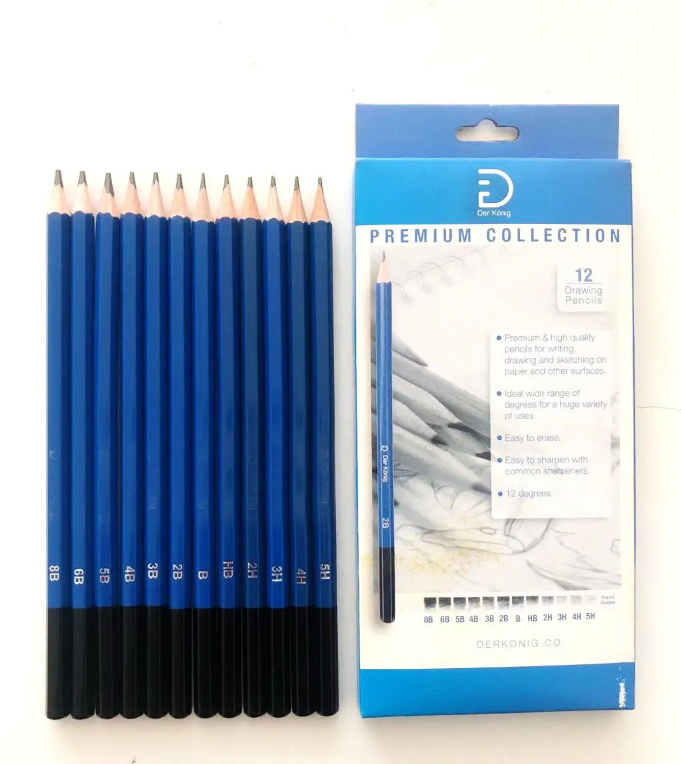 Набор карандашей из 12 предметов для набросков студентов полный набор вводных