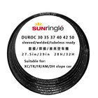 Sunringle sun DUROC 30 35 40 50 sd37 42 27,529 дюймов горный бескамерный паяльный обод 32H 28H ширина ободка алюминиевые обода