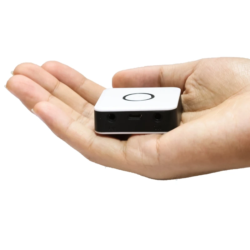 

Smart Bluetooth Audio Receiver Transmitter Bluetooth Receiving Transmitting Two in One Can Be Used for Headset, Audio, Car