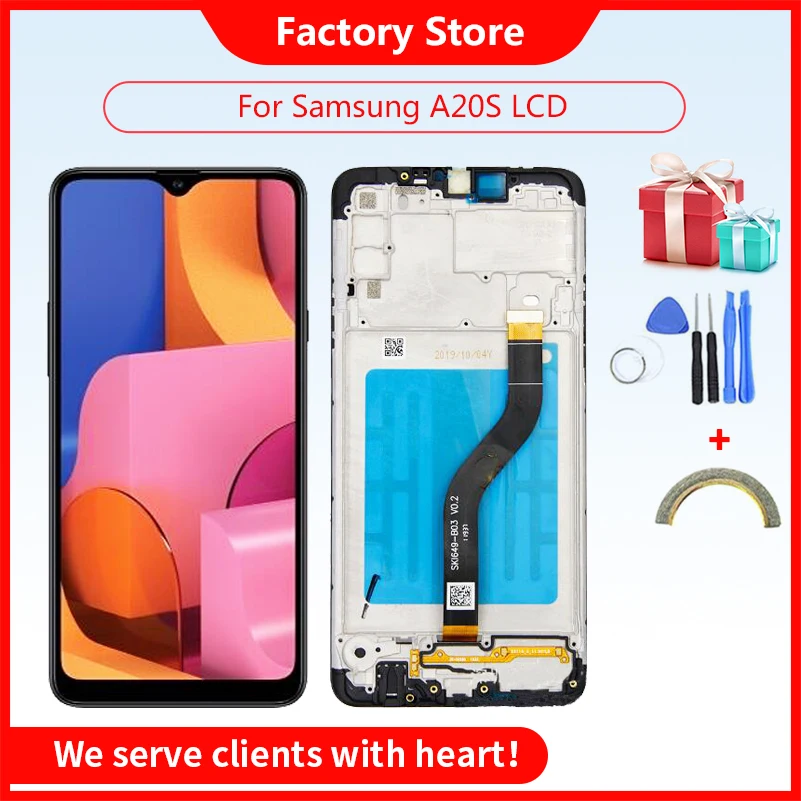 

ЖК-экран для SAMSUNG Galaxy A20s, A207, A2070, SM-A207F дюйма