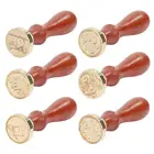 Ретро Конверт Карточка шаблон растения печать воск медь штамп сделай сам таможенная поставка хобби Инструменты Сделай Сам воск для запечатывания свадебное украшение рукоделие