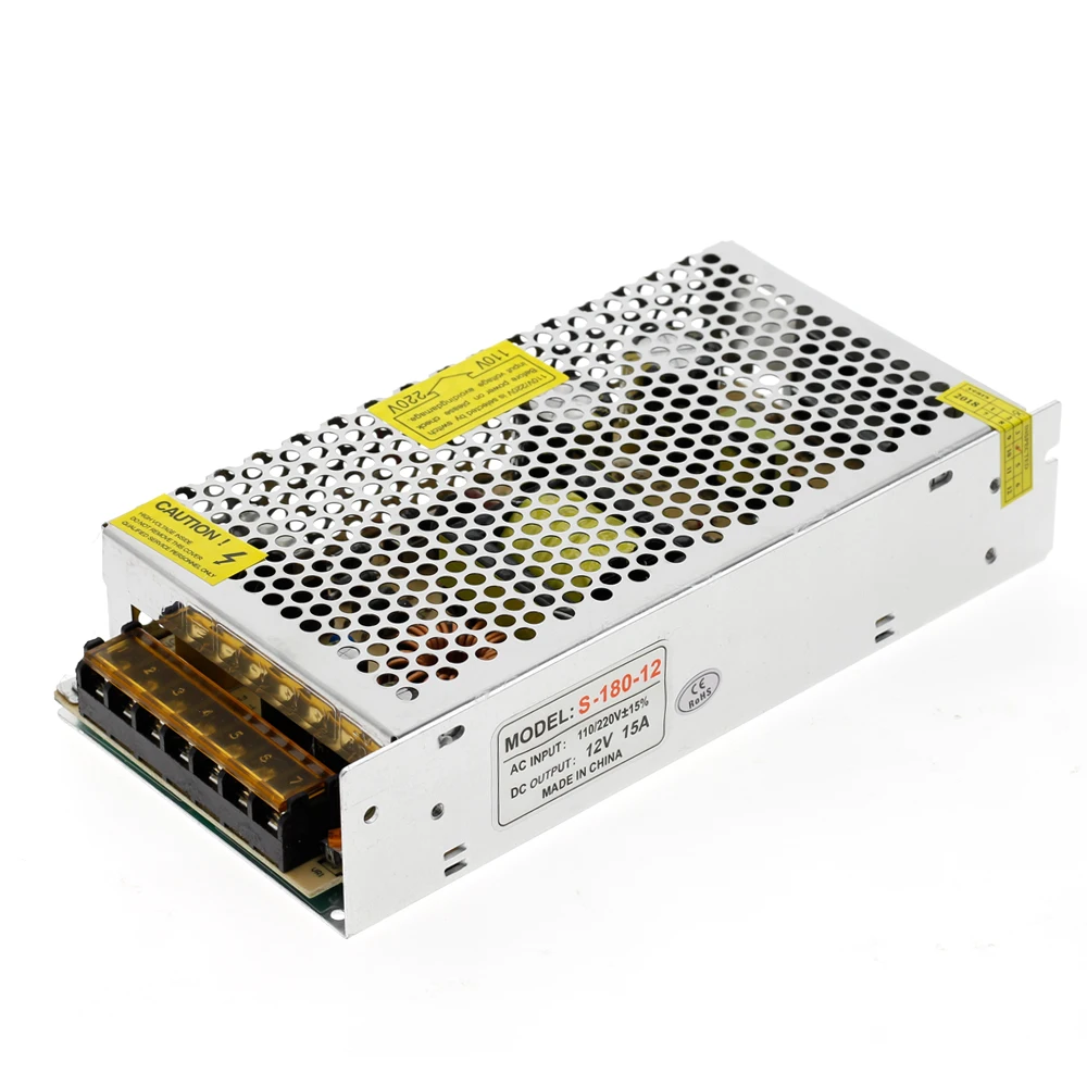 DC12V трансформаторы Высокое качество 60W 100W 200W 300W 400W 500W 600W светодиодный Питание адаптер драйвер для Светодиодные ленты света