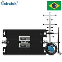 lintratek 850 1800 2100mhz signal booster band 5band 3 band 1 repeater cdma dcs lte 3g 4g signal amplifier 4g 1800 3g 850 2100