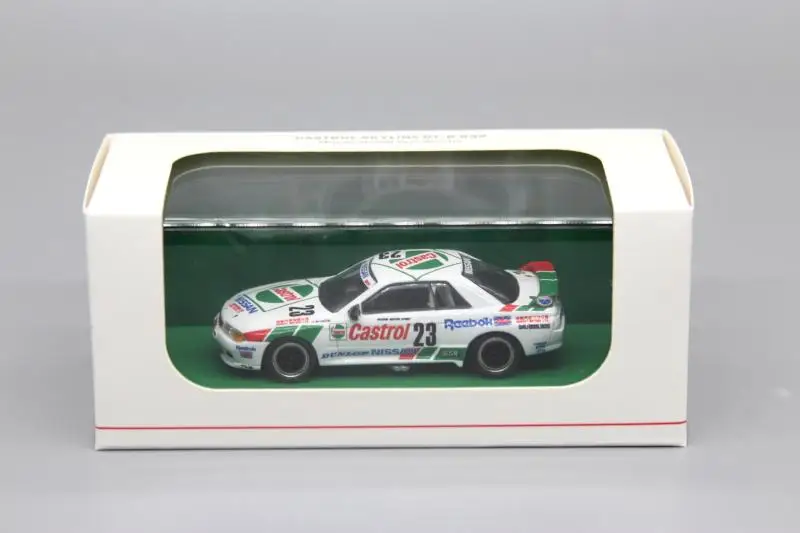 1:64 1990 NISSAN SKYLINE GT-R R32 23 литье металла сплава игрушечные машинки модели автомобилей