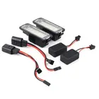 Светодиодные лампы для номерного знака для VW Golf MK7 7,5 7 GTI MK6 MK5 Polo 6N 6R Passat CC Beetle LUPO EOS