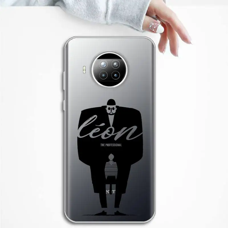 

Leon this killer is not too Phone Case Transparent for Xiaomi mi Redmi note 10 t 8 9 pro lite 11 Samsung S 8 9 10 20 plus ultra
