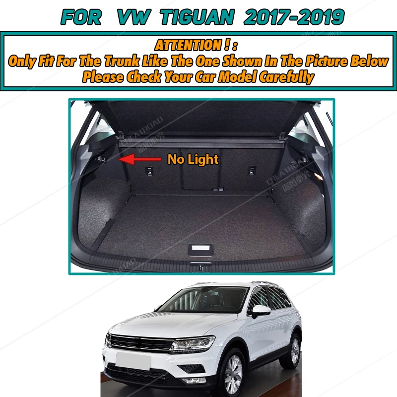 Коврик для багажника автомобиля Volkswagen Tiguan 2017 2018 2019 |