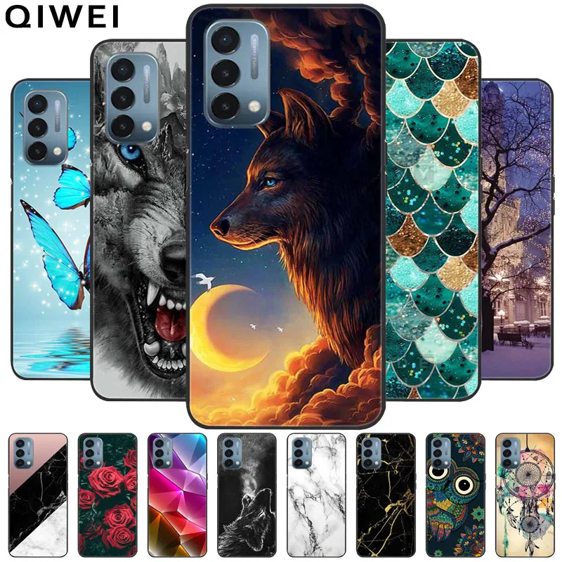 Case For One Plus Nord N200 5G Cover Silicone Wolf Lion Soft Phone Back Cases for Oneplus Nord N200 5G Protective Shells N 200