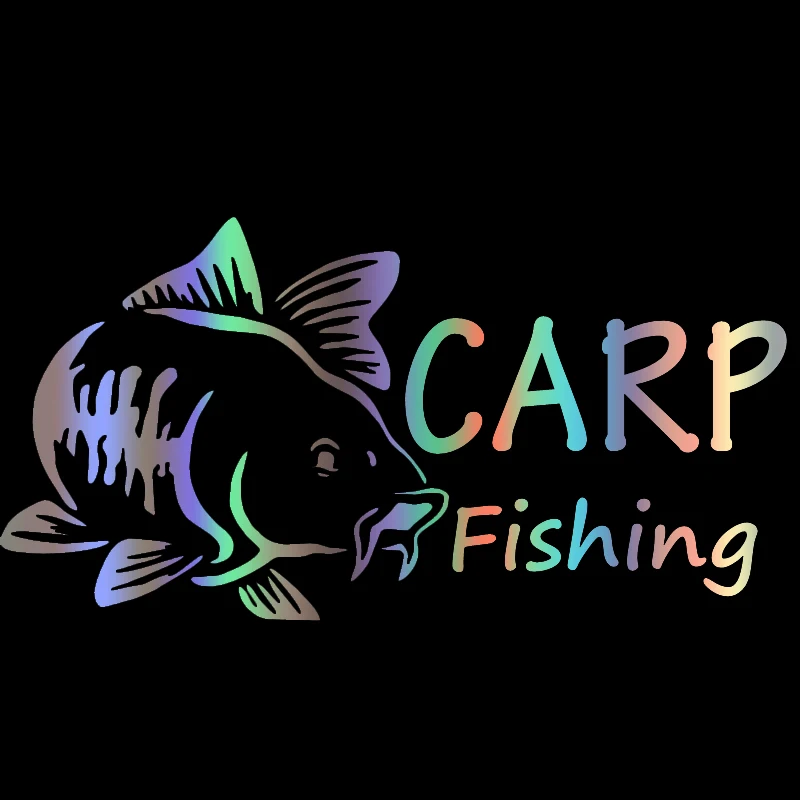 

20*10cm Beautiful carp Car Sticker Motorcycle Bumper Trunk Laptop Window Decals Vinyl Car Styling Decoration