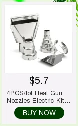 4 шт. скоростные Сварочные насадки для винилового ПВХ пластика горячего теплового воздушного пистолета треугольная скоростная насадка 5 мм круглый наконечник для сварки из титанового сплава типа Y