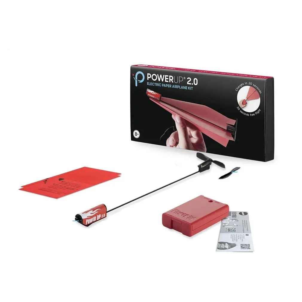 

Бумажный самолёт для самолёта, с перезаряжаемым мотором, складной