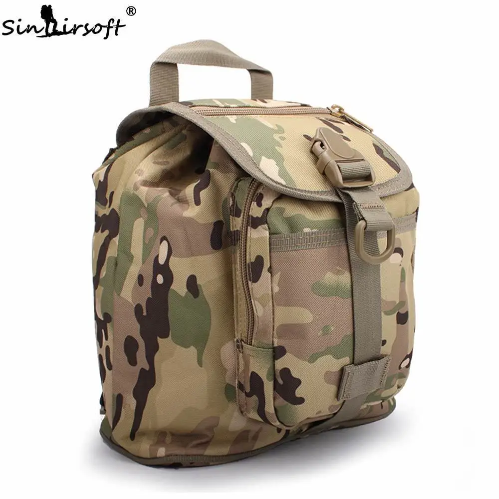 SINAIRSOFT нейлоновый унисекс рюкзак на молнии Molle рюкзаки для путешествий водонепроницаемые ветрозащитные камуфляжные маленькие сумки LY0029