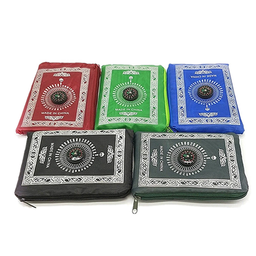 Мусульманский молитвенный коврик переносные плетеные коврики из полиэстера