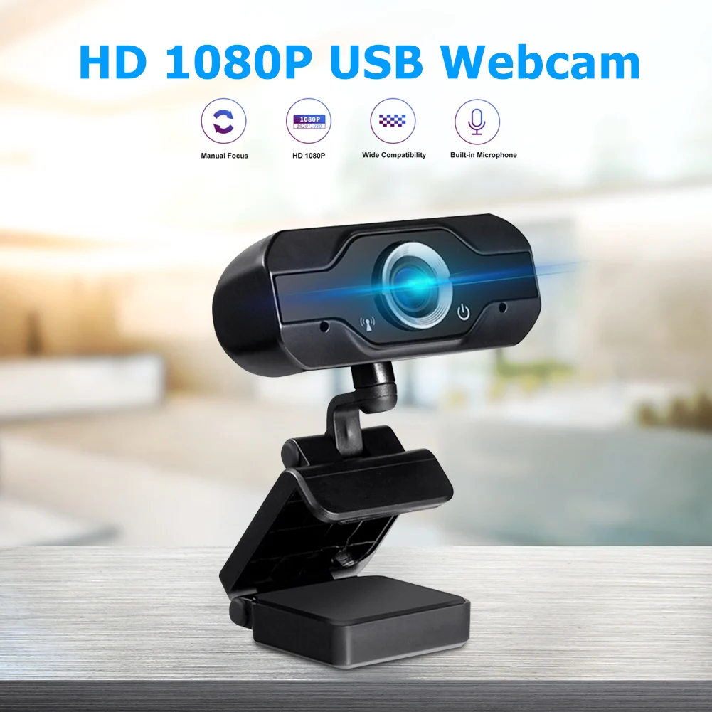 2MP HD 1080P USB веб Камера с микрофоном камера для ПК ТВ видеоконференции цифровой