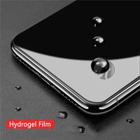 hydrogel film for iphone 7 plus xs xr screen protector for iphone xs max 11 pro 6s 6plus 7 8 full cover front film