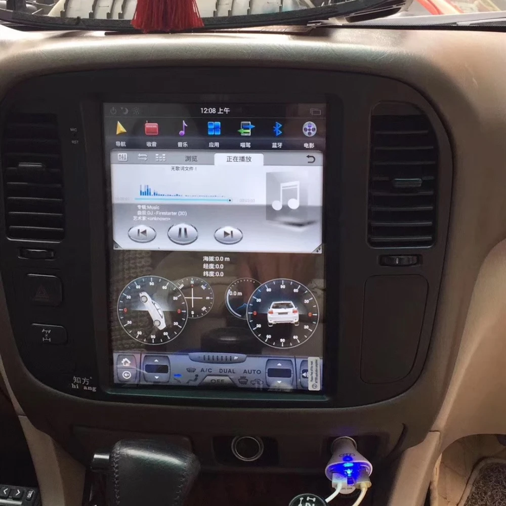 Автомобильный мультимедийный плеер для TOYOTA LAND CRUISER LC100 1992 2002 Android px6 стерео аудио