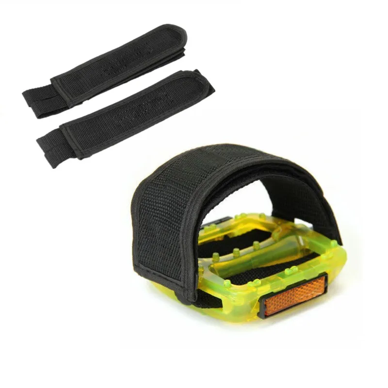 2 шт./компл. черные педальные ремни фиксированная Шестерня FIXIE BMX PLAT форма педали