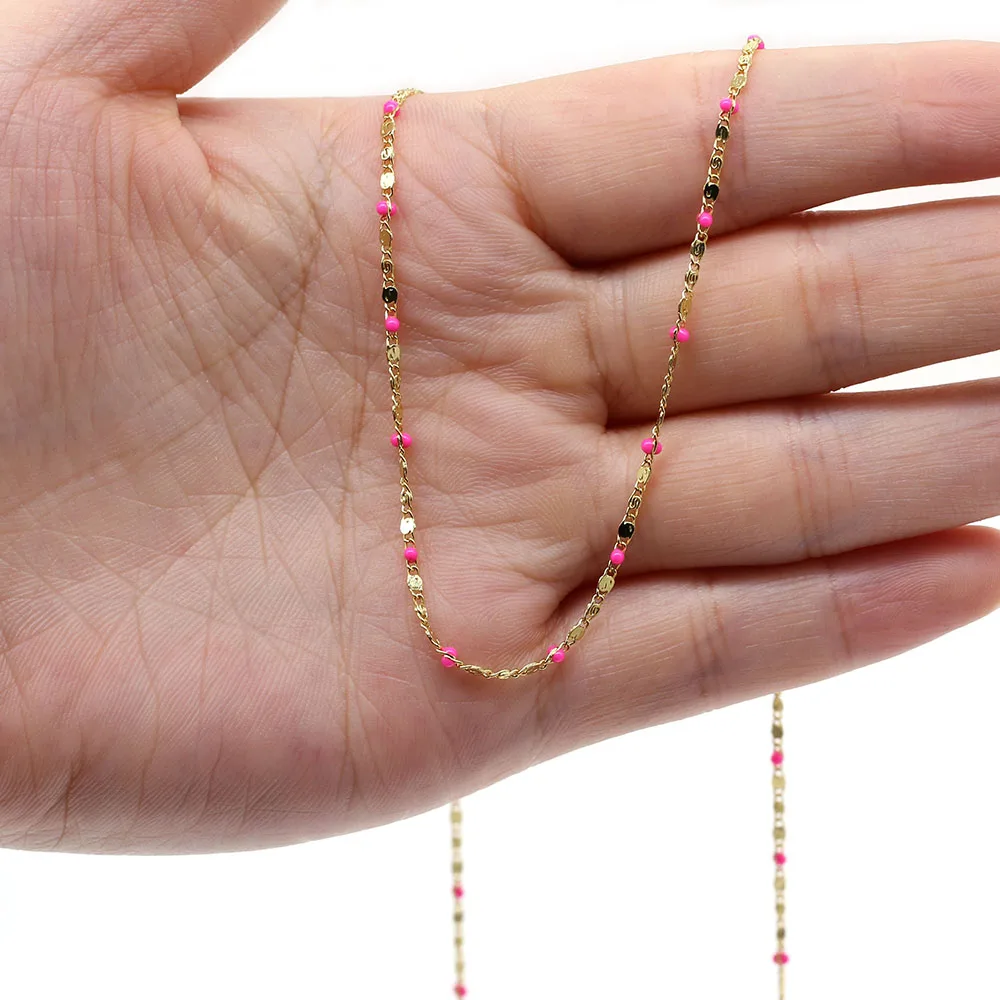 Цепочка для изготовления ювелирных изделий сделай сам золотистая проволока