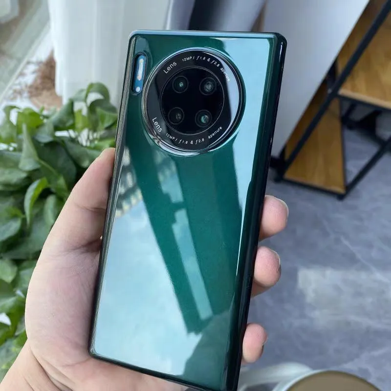 Mate 30 Pro Чехол Mofi для huawei mate зеленый фиолетовый белый черный зеркальный прозрачный