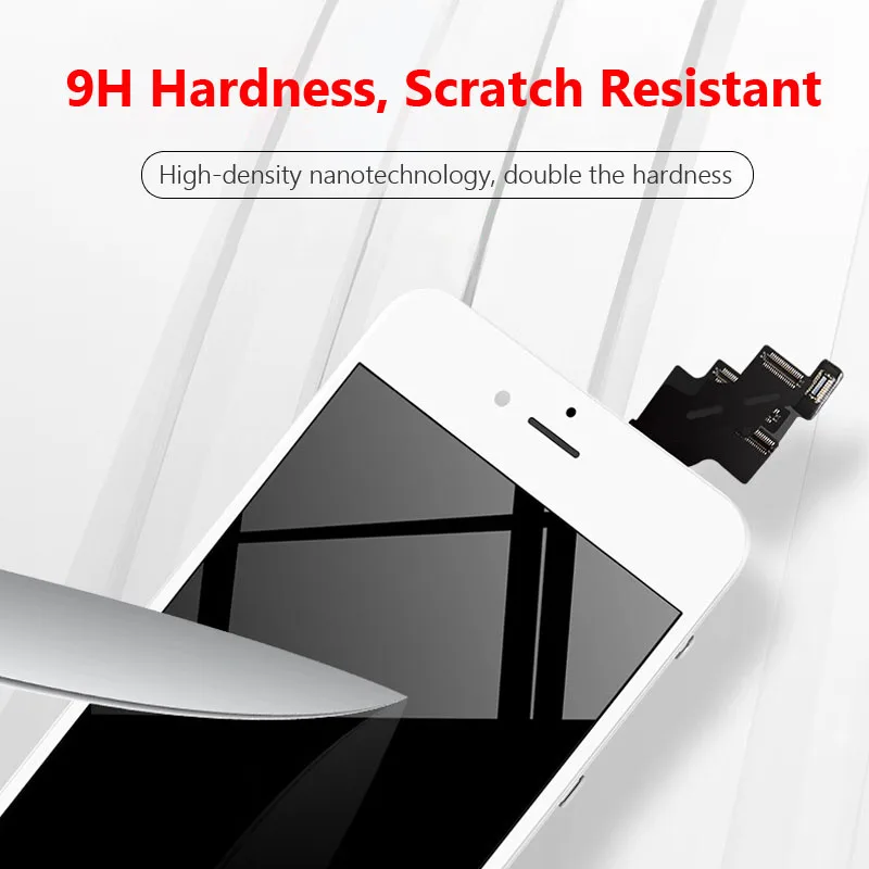 AAAA + для iPhone 8 ЖК дисплей с 3D силой сенсорный экран дигитайзер сборка Замена 4 7