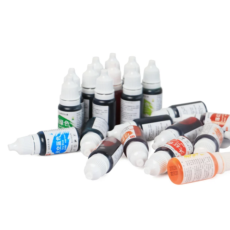 Пигмент пищевой для торта 24 цвета 10 мл|Акварельные краски| |