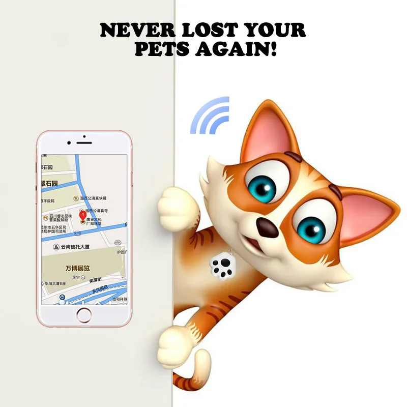 

Умный Gps-трекер с защитой от потери, беспроводной Bluetooth-трекер, Детская сумка, кошелек, ключ, локатор для домашних животных, мини-сигнализация...