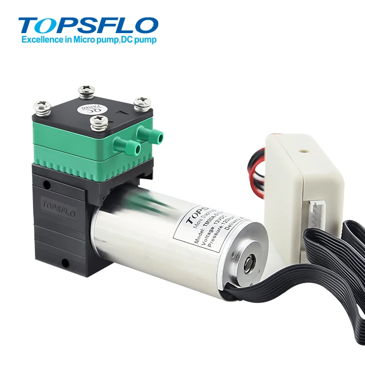Бренд TOPSFLO TM30A-D dc бесщеточный растворитель и УФ-изгибаемые чернильные принтеры газовый насос