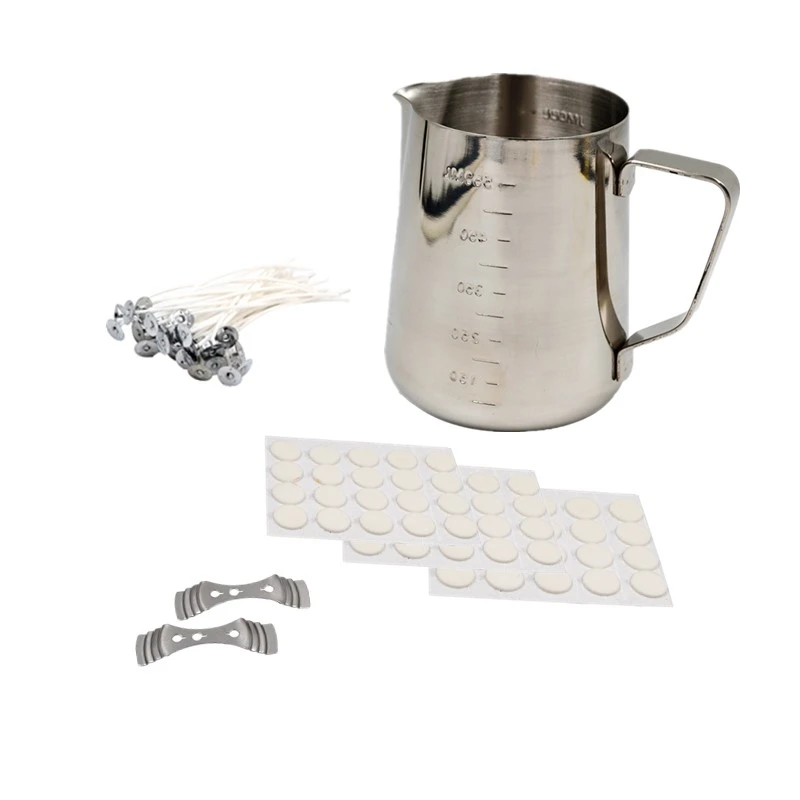 

Hot sell handmade natural soy wax DIY candle making kit