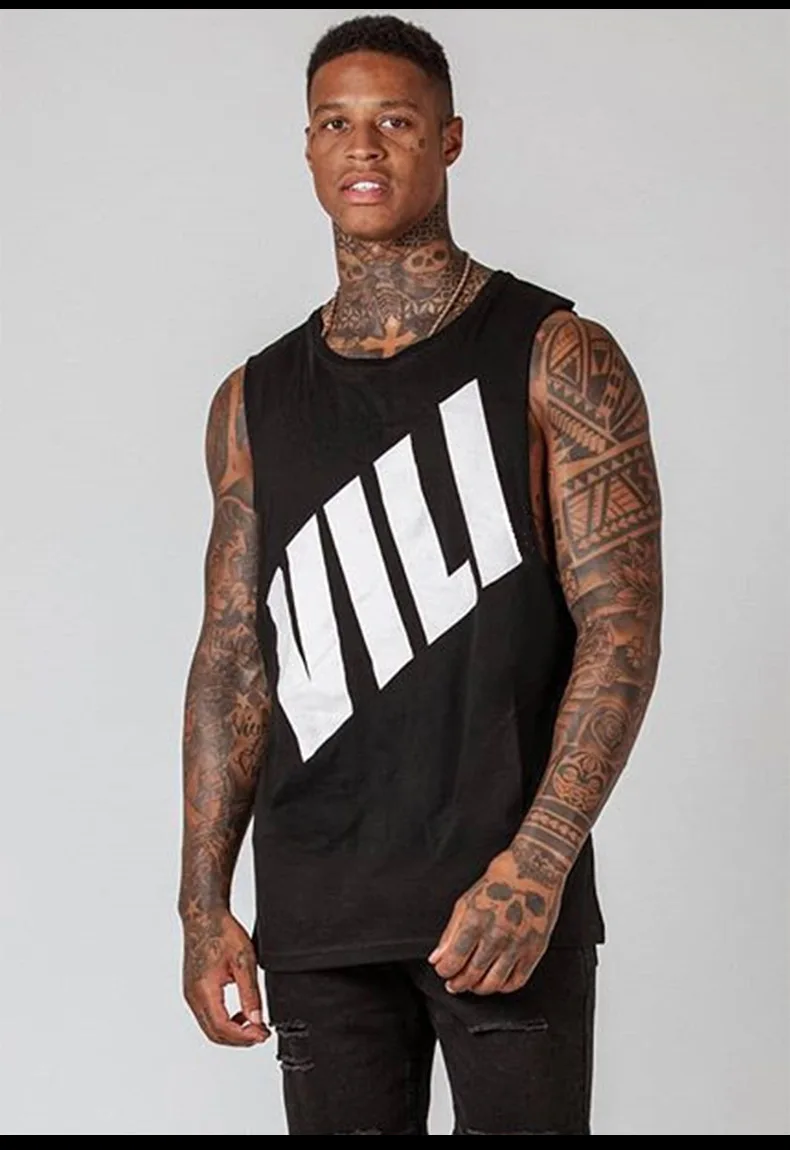 

Men's muscle training vest Summer men's outdoor fitness training sleeveless vest Men's sports and leisure vest Breathable vest