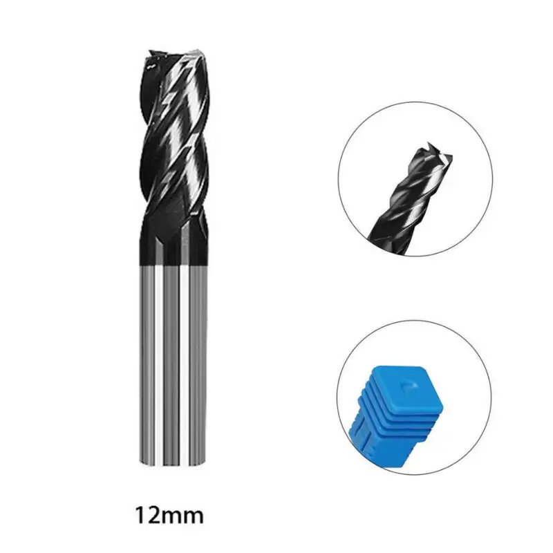 

HRC50 4-Flute Tungsten Steel Carbide End Mill Machine CNC Milling Cutting Tool