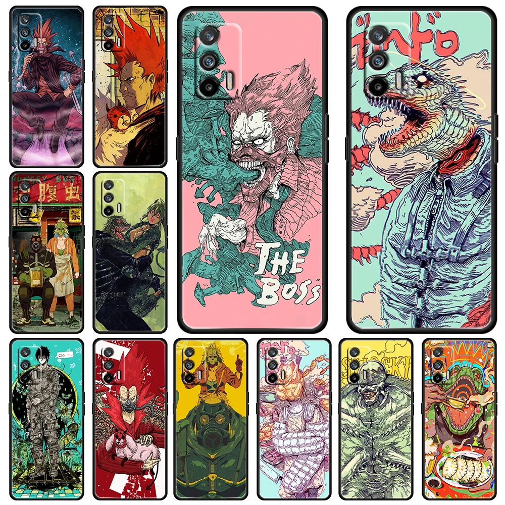 

Anime Dorohedoro For OPPO Realme GT Explorer Master Neo Flash Edition C21 C20 C15 C11 C3 Soft Black Phone Case