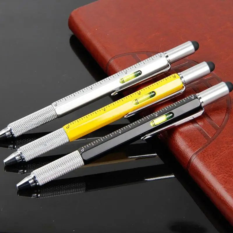 

Random Screwdriver Ballpoint Pen Ruler 6 in 1 Stylus Pen Pencil For Tablet me (contact Capacitive For wholesale) Phone N6R0