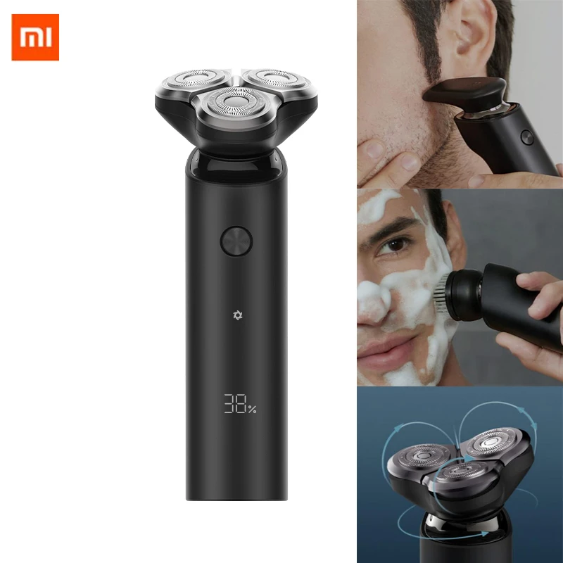 Xiaomi Mijia S500C электробритва бритва для мужчин триммер бороды волос перезаряжаемая 3D