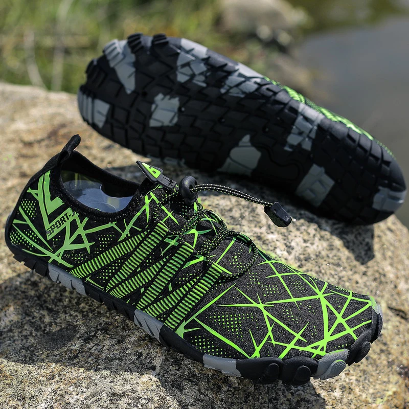 Ботинки Wading для рыбалки большого размера EU35-46 пляжная обувь плавательная Водная