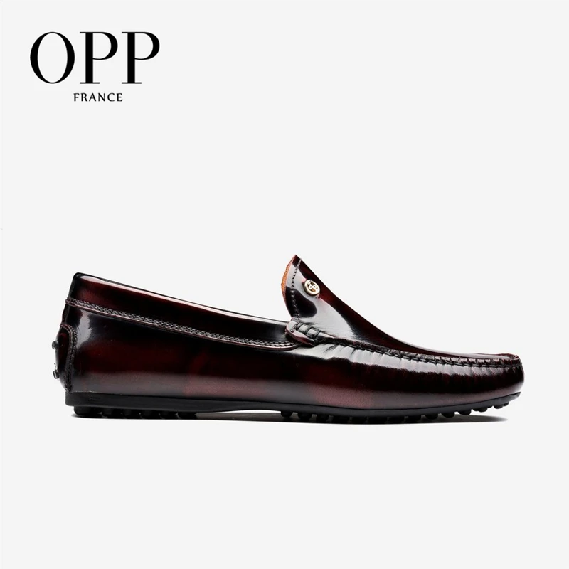 OPP Мужская обувь удобная водительская для мужчин на плоской подошве мокасины из