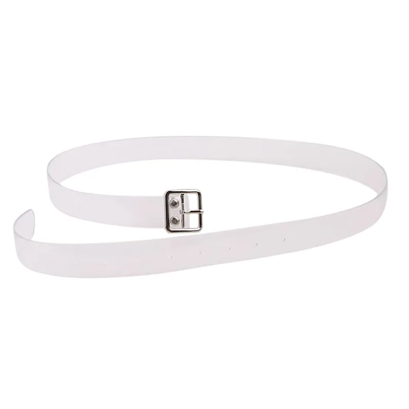 

Preppy Style Women's Cute Transparent Belt Heart Buckle Waist Sweet Female Belt Wholesale Fashion Waistband Ladies