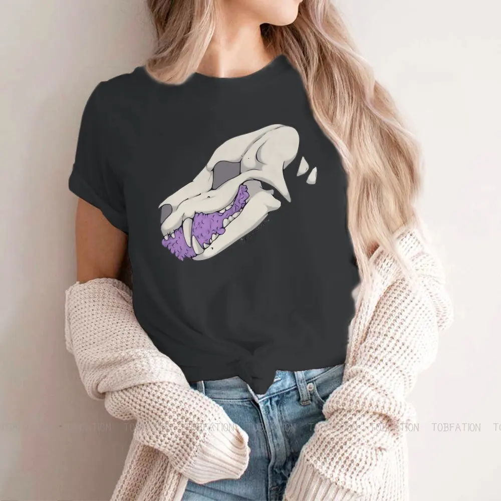 

Cool O Neck TShirt Canine Skull Cultural Artistic Decoration Ugliness Fabric Classic T Shirt Girl Clothes New Design