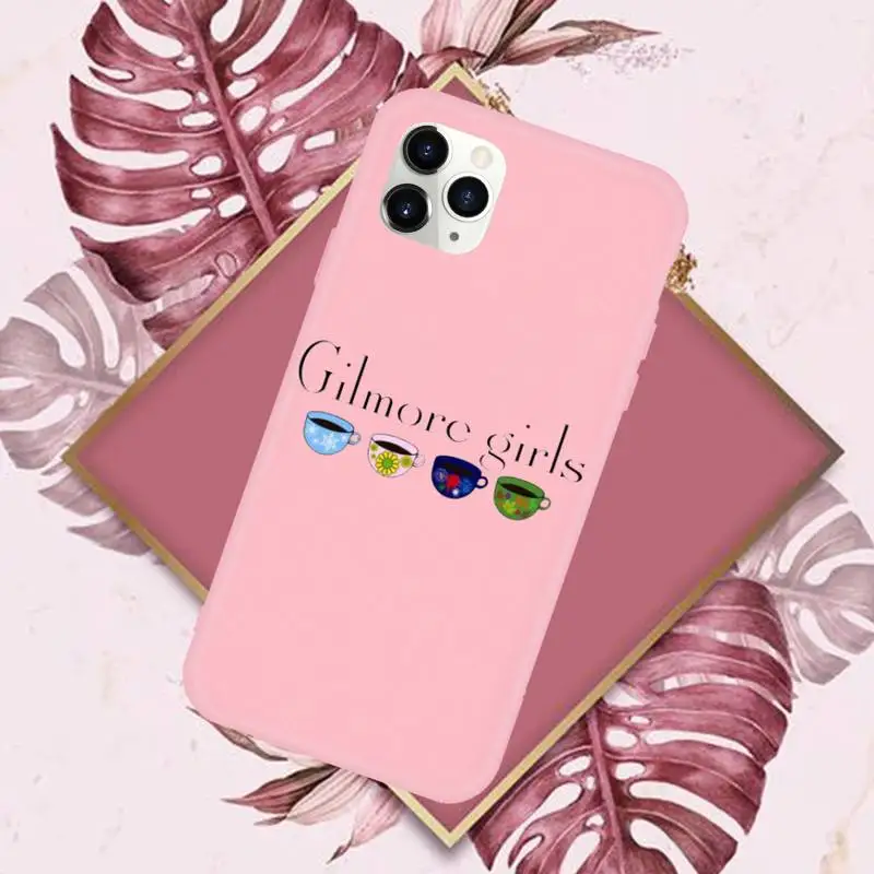 

Gilmore Girls Phone Case Pink Color for iPhone 11 12 Mini Pro MAX . If you choose other models, please leave message