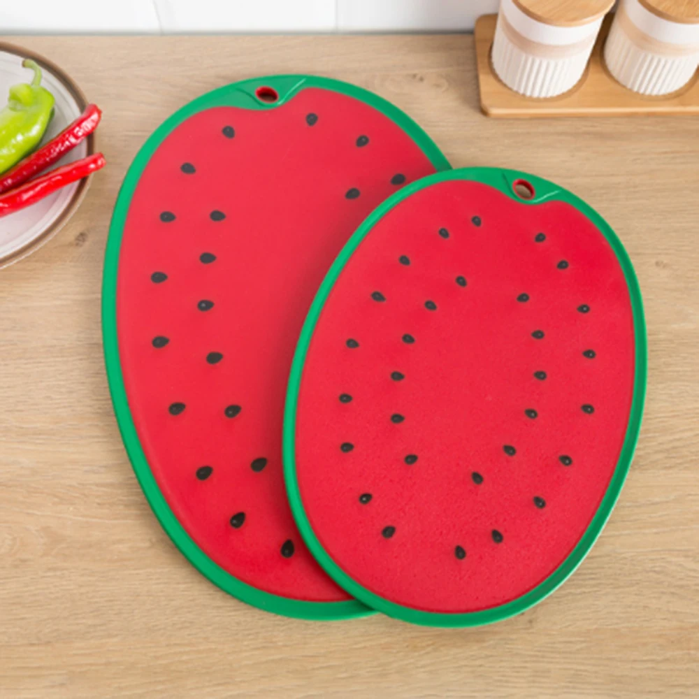 Разделочные Блоки в форме арбуза нескользящая разделочная доска для дома коврик