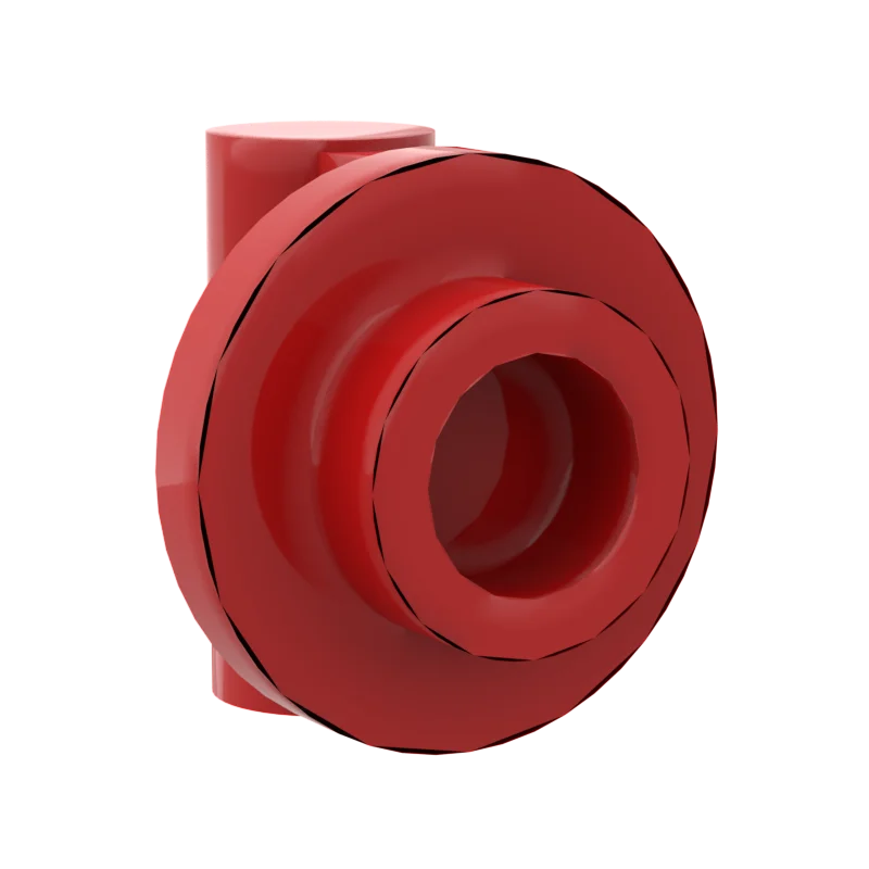 

Кубики MOC 25893 1x1x0,5 круглая пластина 1x1 с ручкой для строительных блоков детали «сделай сам» Обучающие строительные детские игрушки