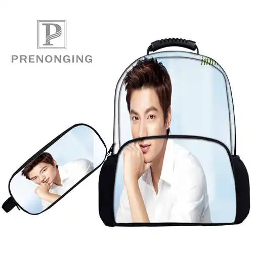 Изготовленный На Заказ 17 дюймов lee_min_ho _ (1 рюкзак пеналы для ручек 3D печать