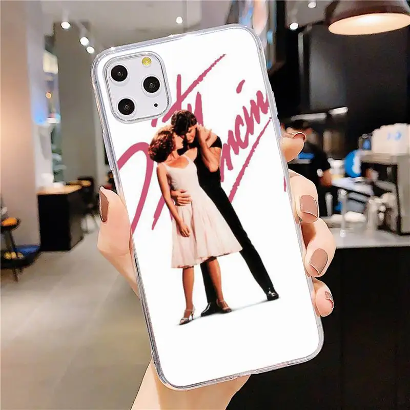 

Dirty Dancing American Movie Phone Case Transparent soft For iphone 5 5s 5c se 6 6s 7 8 11 12 plus mini x xs xr pro max