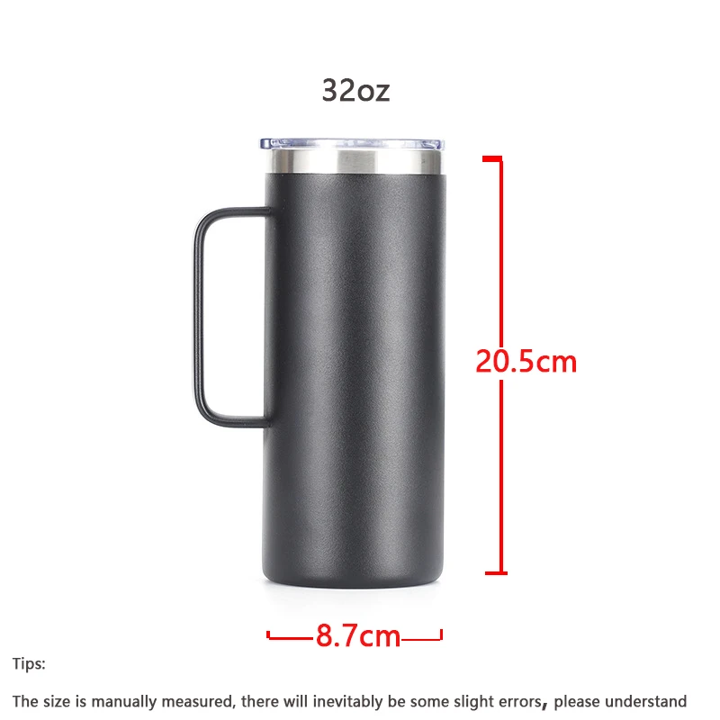 Кофейная кружка с герметичной крышкой многоразовый стакан из нержавеющей стали