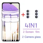 Гидрогелевая пленка 4 в 1 для samsung galaxy a32 5g 2021 SM-A326B, закаленное стекло для задней камеры samsung a32 SM-A325F a 32