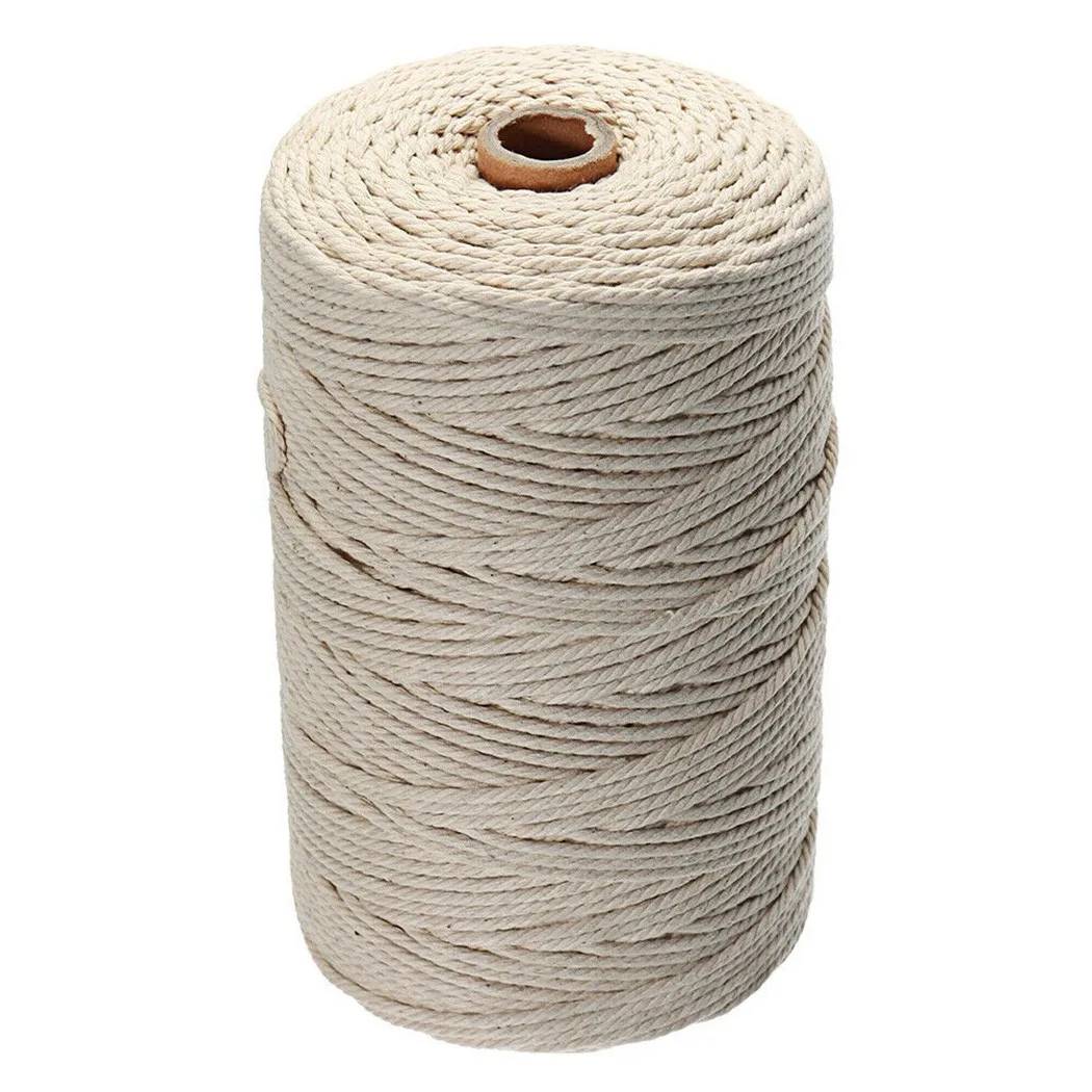 

For Wedding Centerpieces Cotton Twine Gift Wrapping 1 Roll 100m Cord Rope