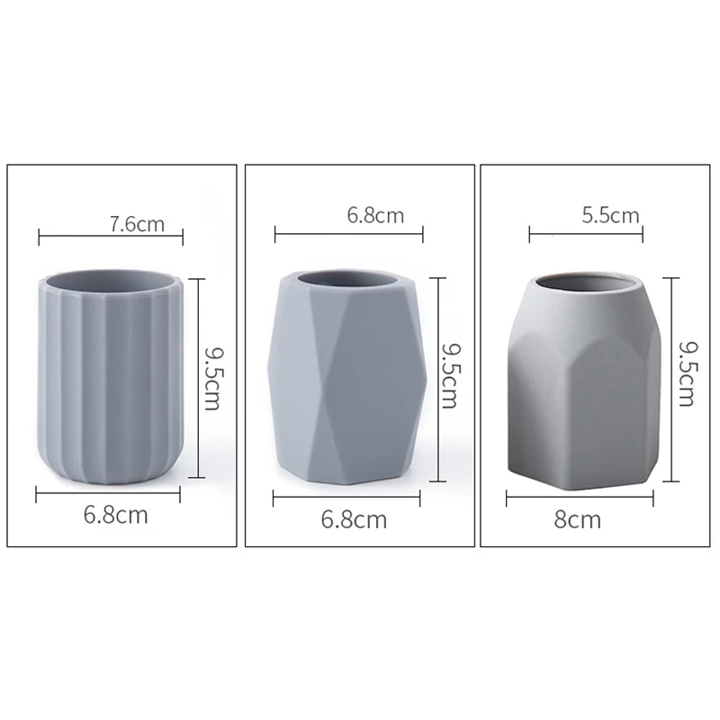 

Silicone Pen Holder Storage Box Multifunctional Simple Pen Holder For Desktop Office Hogard