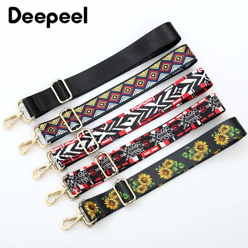 Deepeel 1 шт. 3 8 см Нейлоновые цветные Наплечные сумки ремешок пряжка для ремня